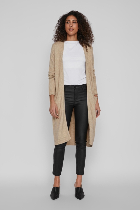 Vila viril l/s long knit cardigan-noos